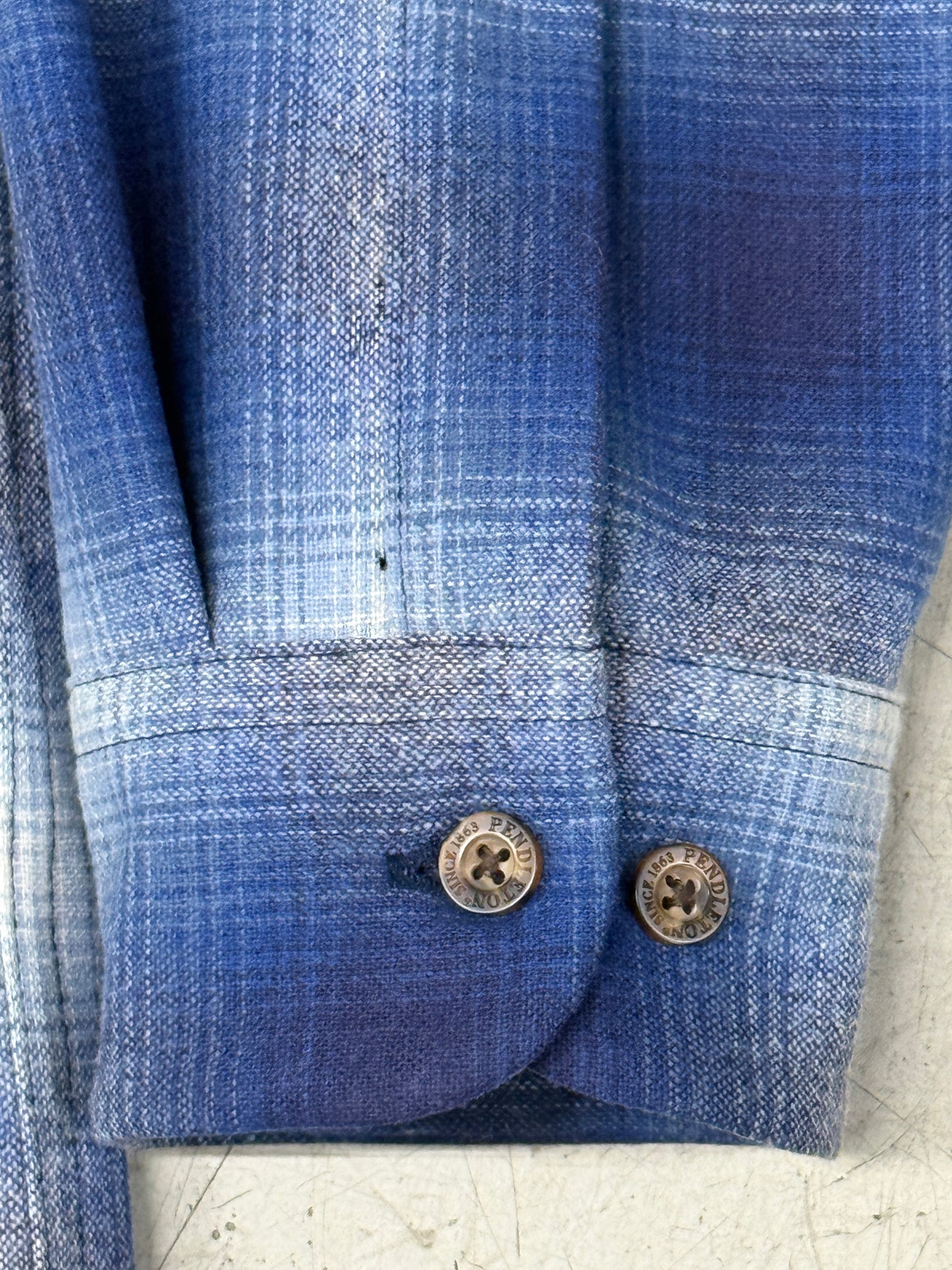 Pendleton Board Shirts Large ブルー系