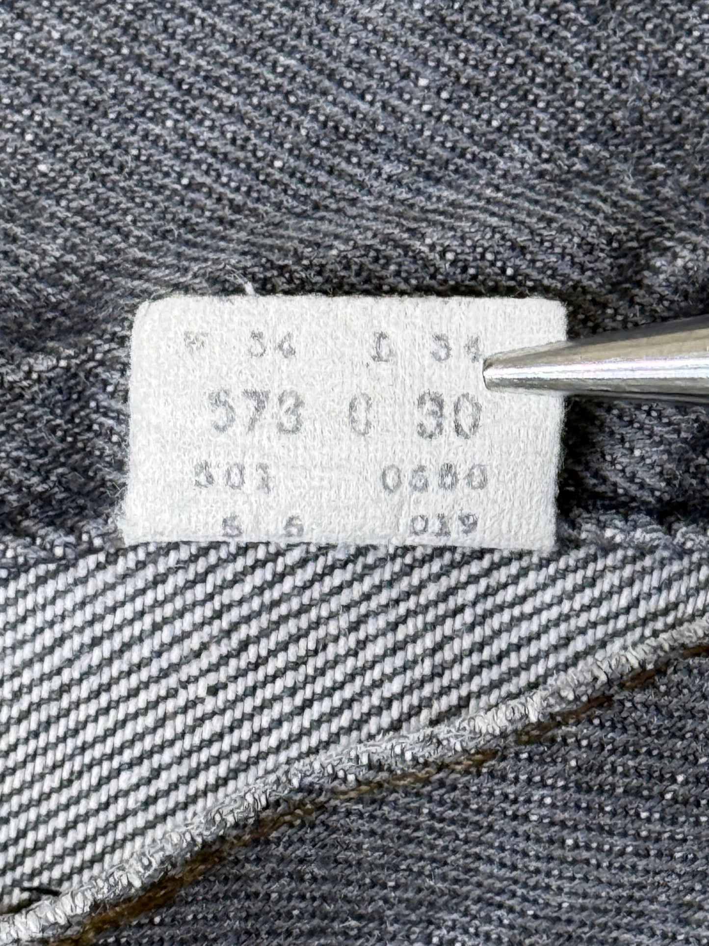 Levi's 501 W34 L34 先染めブラック