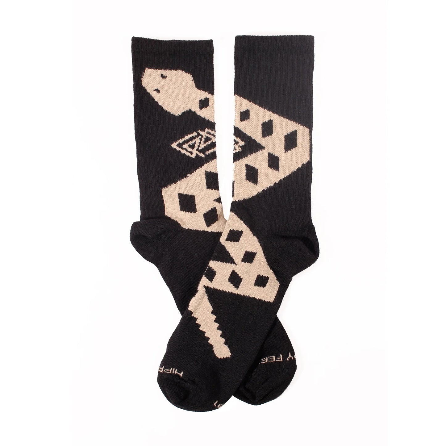 PDW X HIPPY FEET ラトルスネイク・ソックス