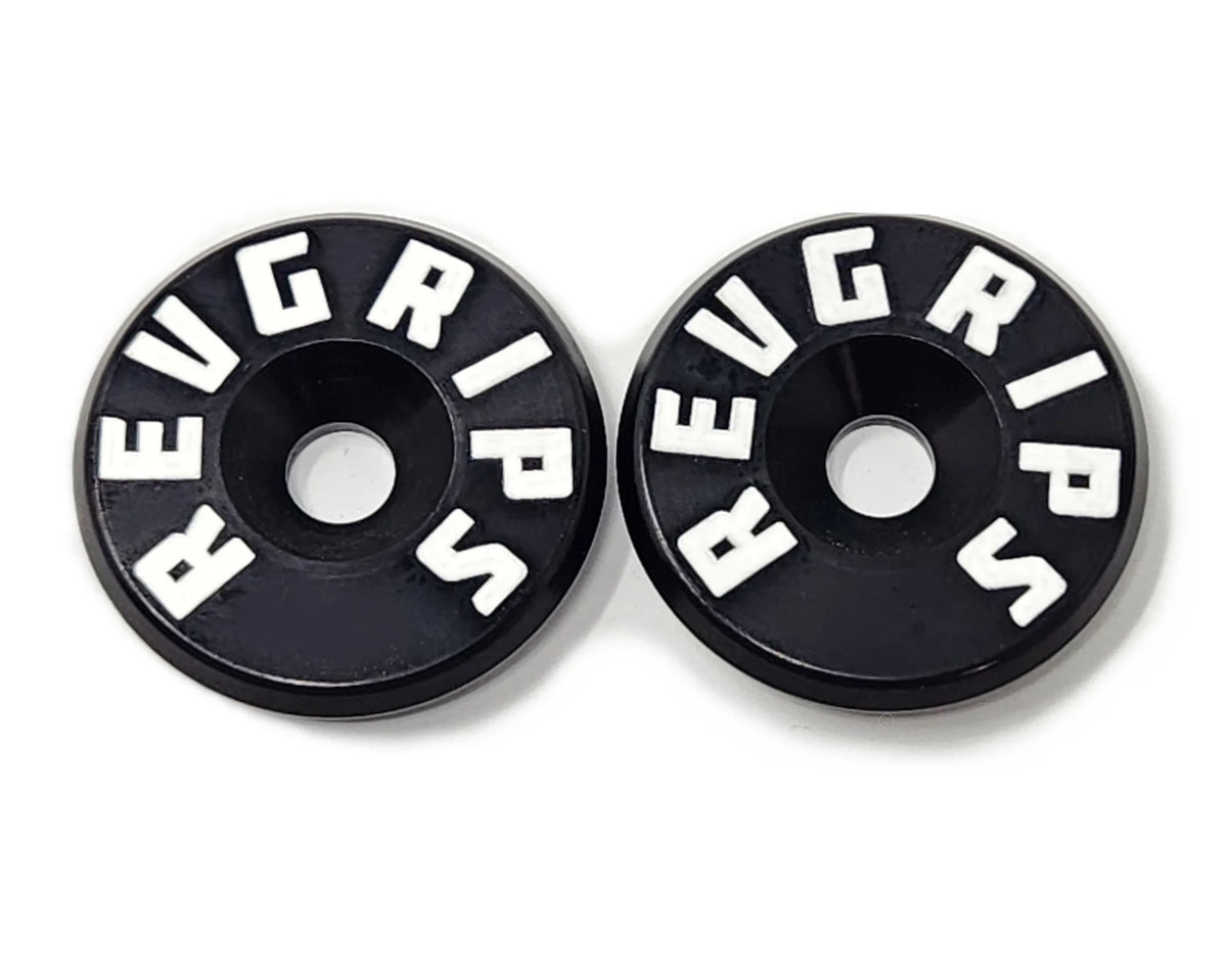 REV GRIPS アルミニウムバーエンド キャップセット (ペア)
