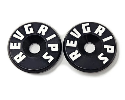REV GRIPS アルミニウムバーエンド キャップセット (ペア)