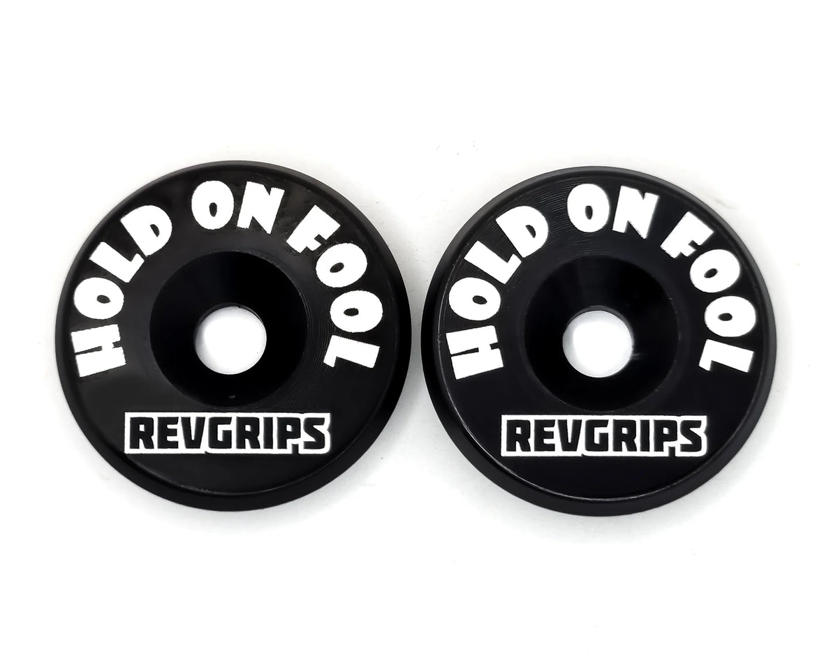 REV GRIPS アルミニウムバーエンド キャップセット (ペア)