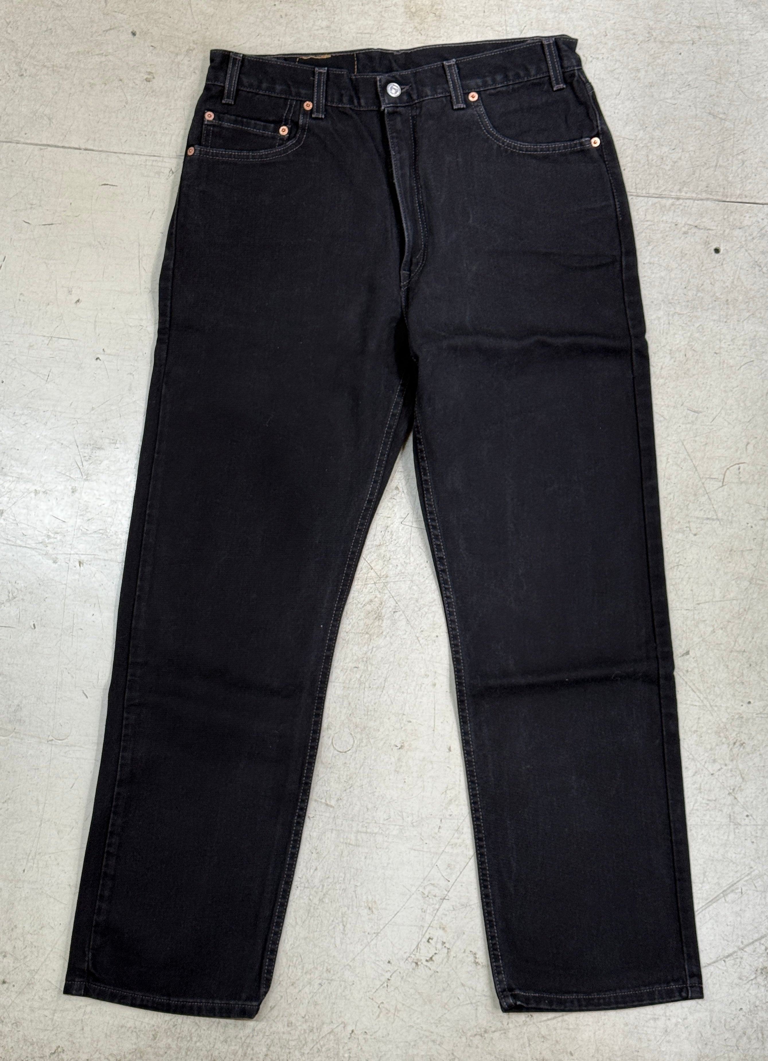 希少 00's Levi's 505 ブラック コーティング W32 Levi's 505-0260 後染めブラック W36 L30 2000年 – TKCプロダクションズ