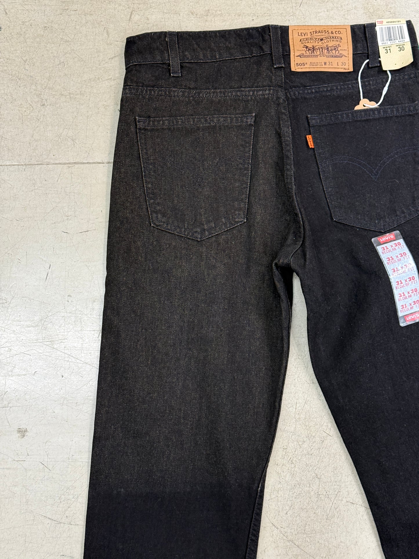 Levi's 505-4159 後染めブラック W31 L30 1997年