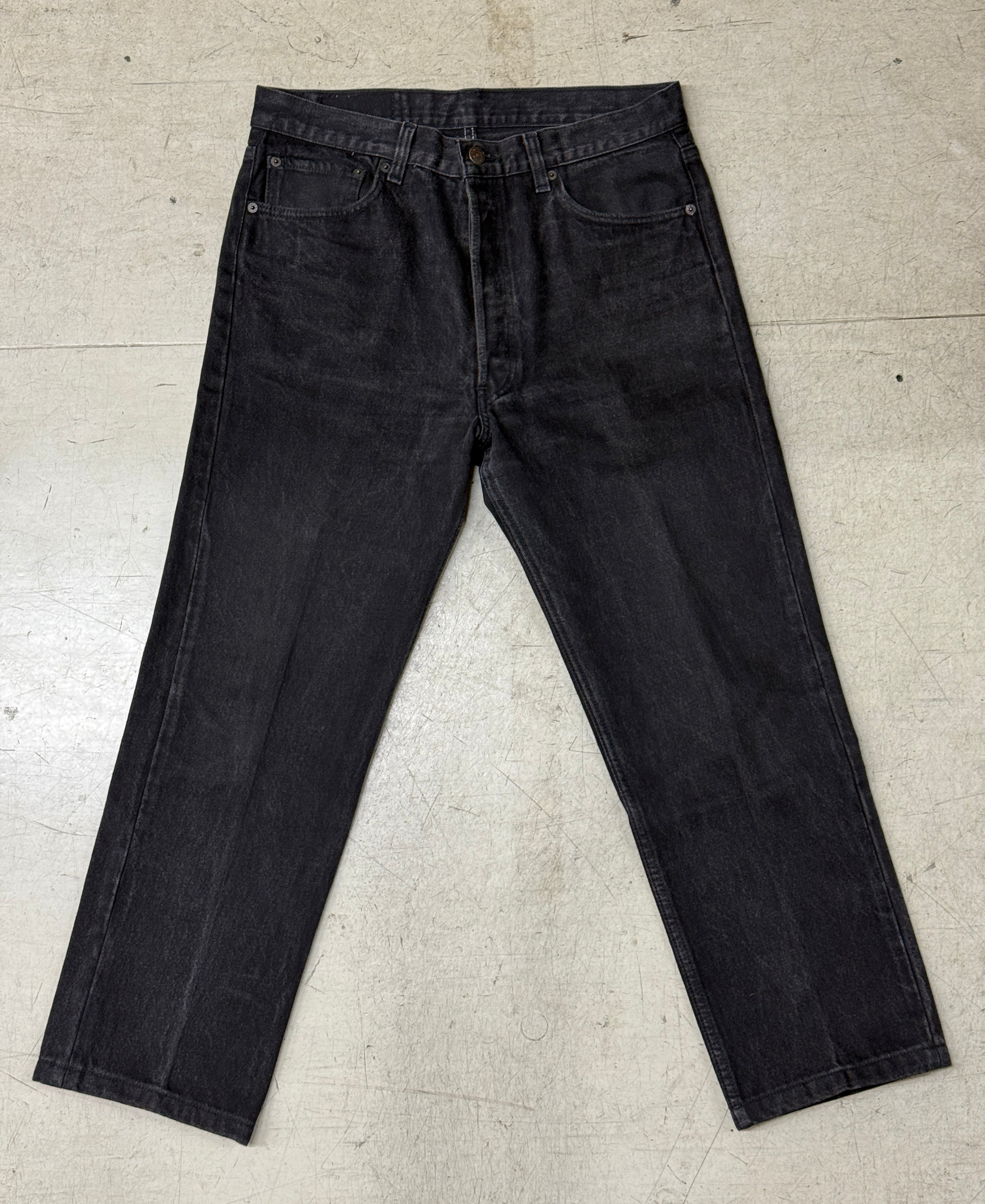 Levi's 505 後染めブラック W34 L30 90's – TKCプロダクションズ