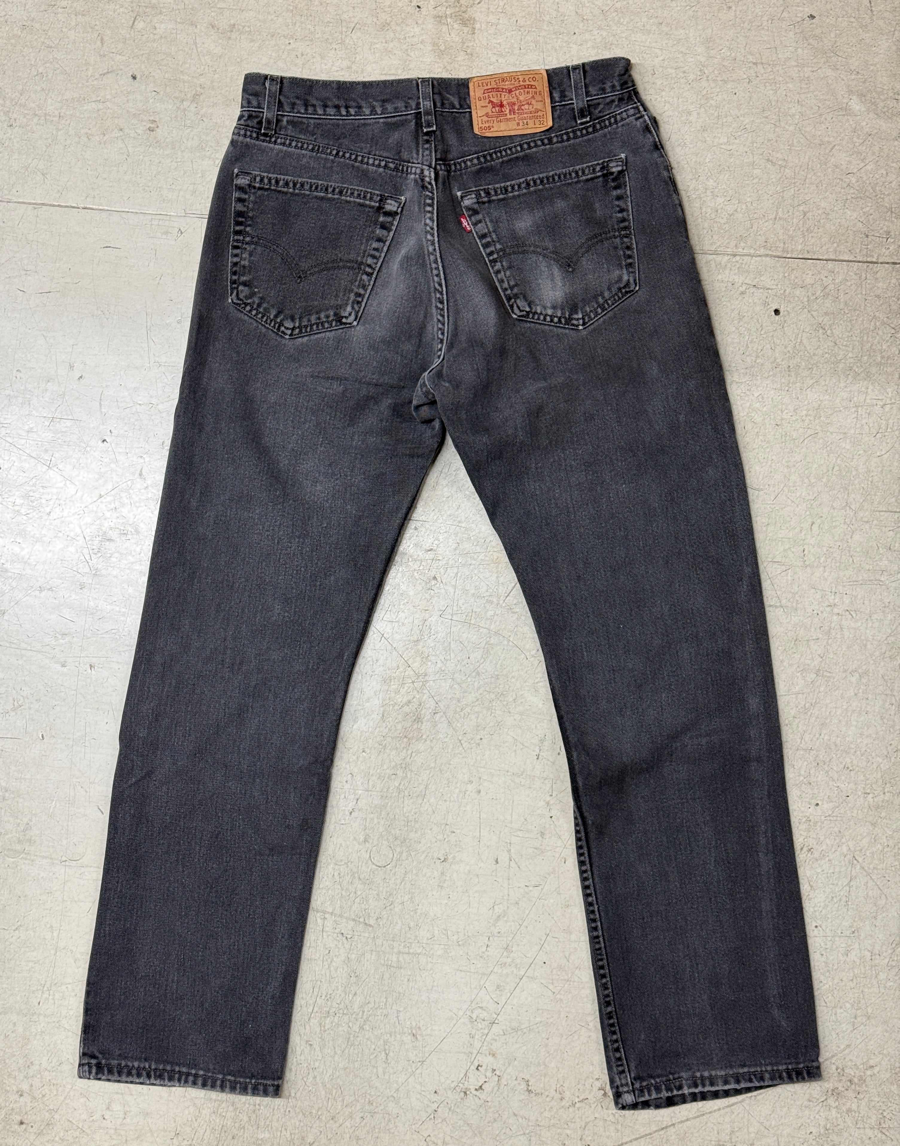 Levi's 505-0260 後染めブラック W34 L32 2000年 – TKCプロダクションズ