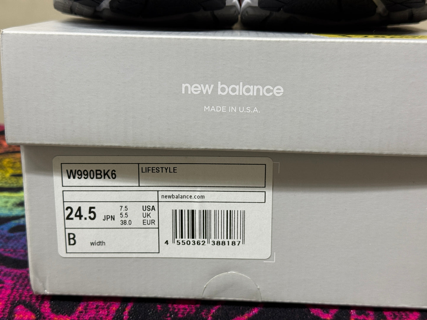 New Balance 990v6 24.5cm