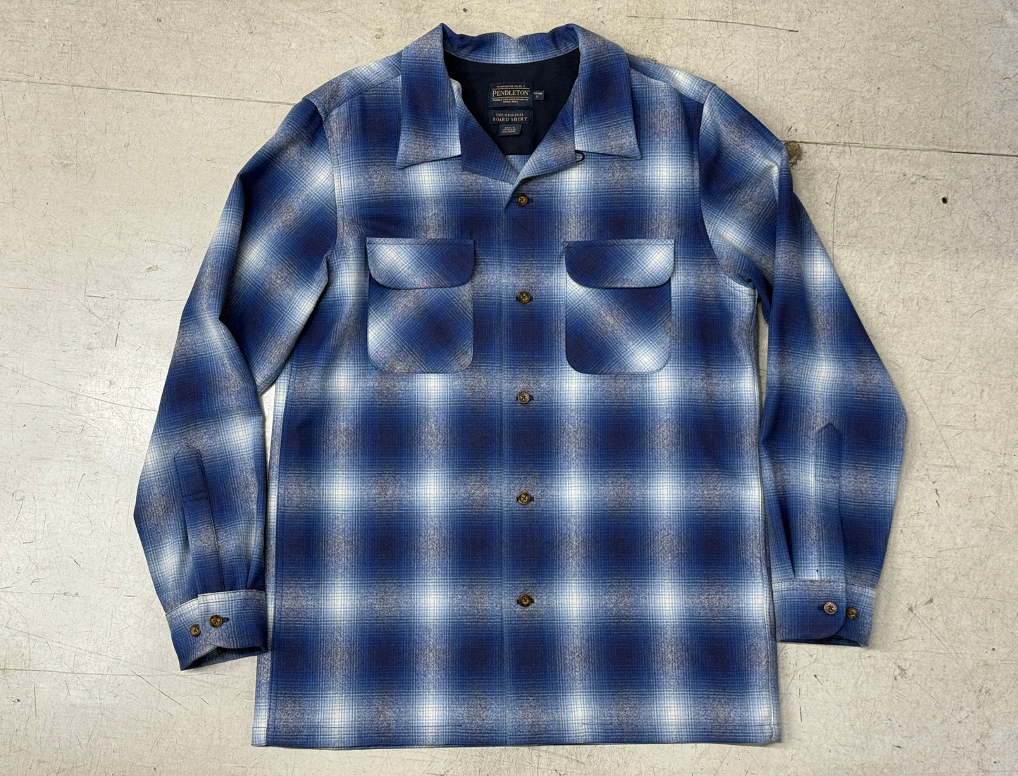 Pendleton Board Shirts Large ブルー系