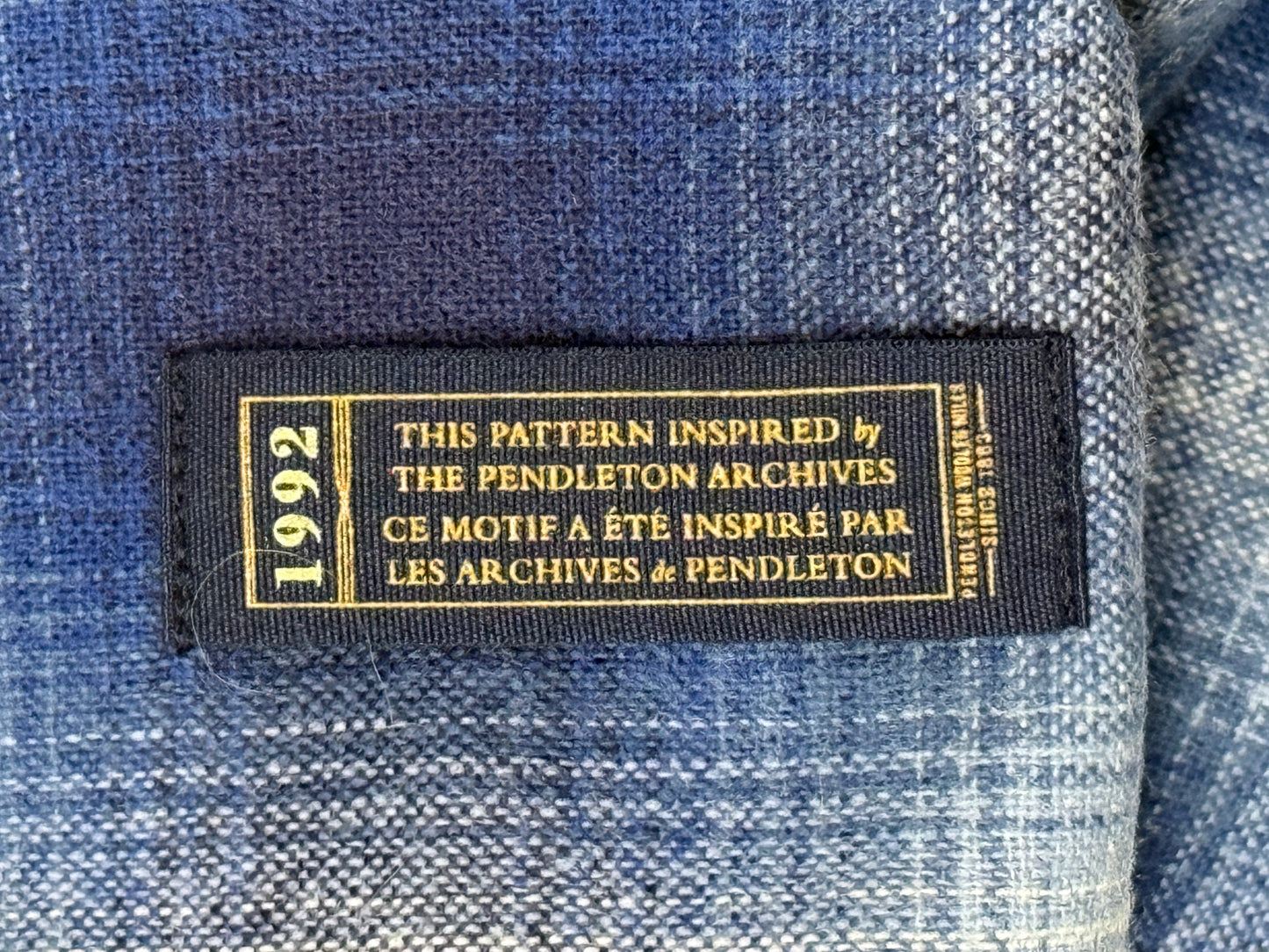 Pendleton Board Shirts Large ブルー系