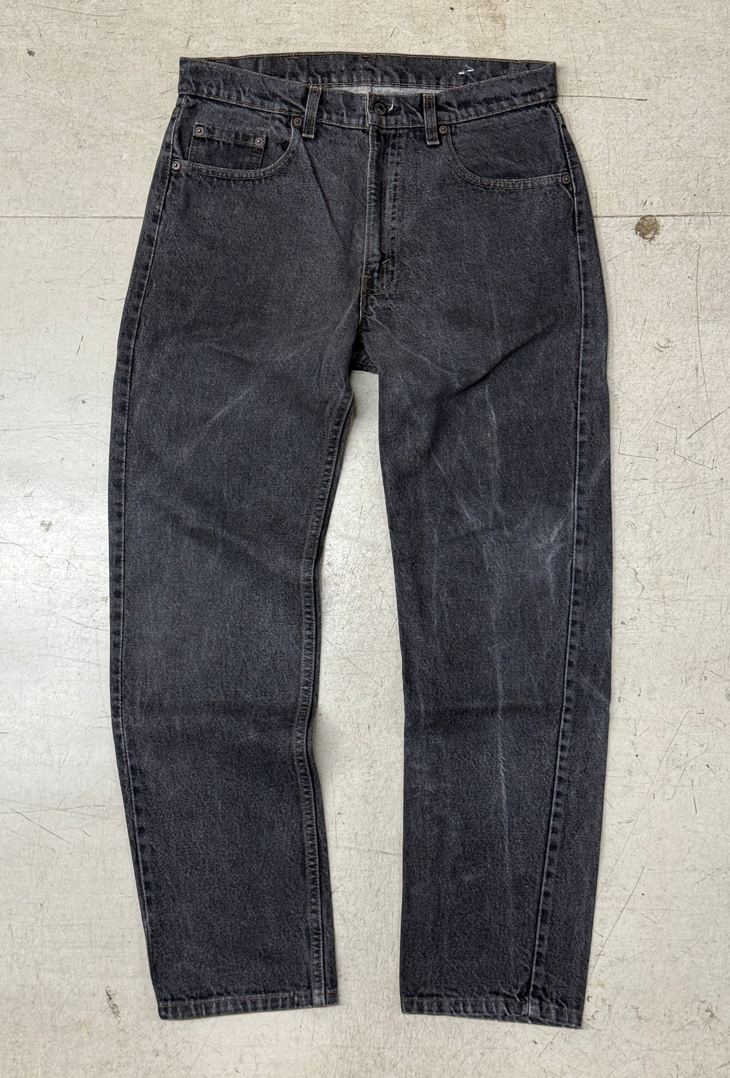 Levi's 505-0259 W34 L32 先染めブラック