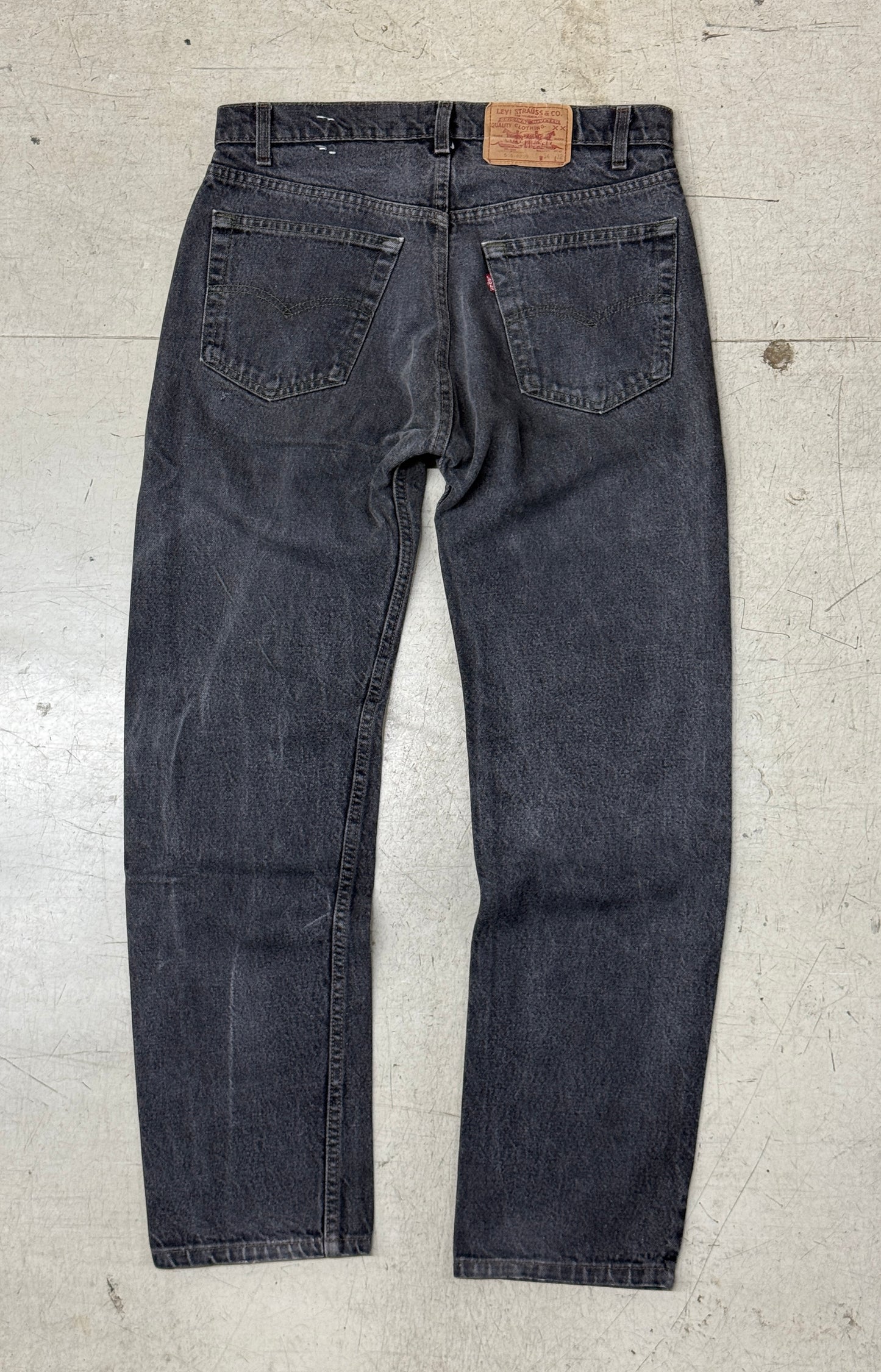 Levi's 505-0259 W34 L32 先染めブラック