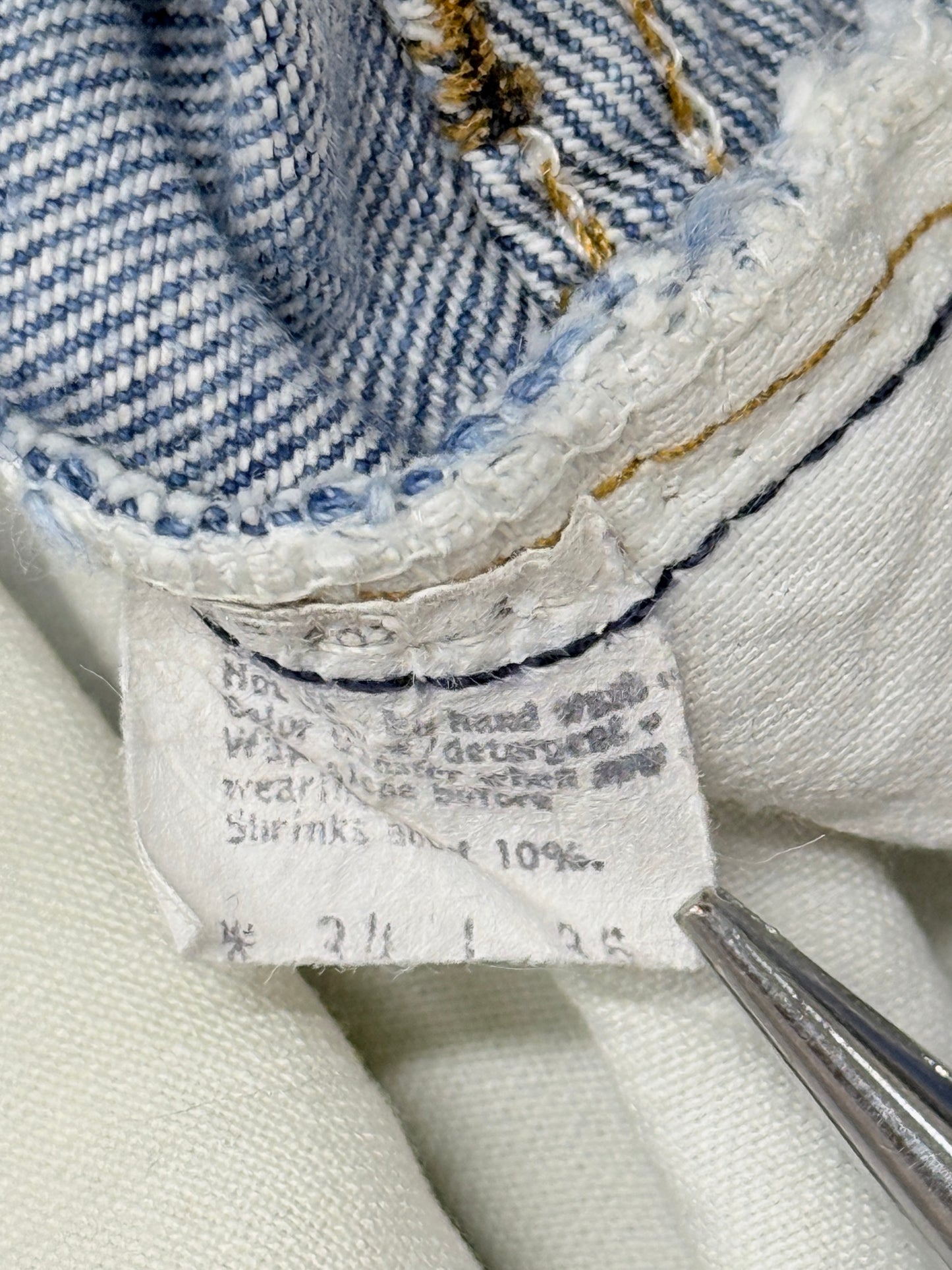 Levi's 501 W34 L36 赤耳