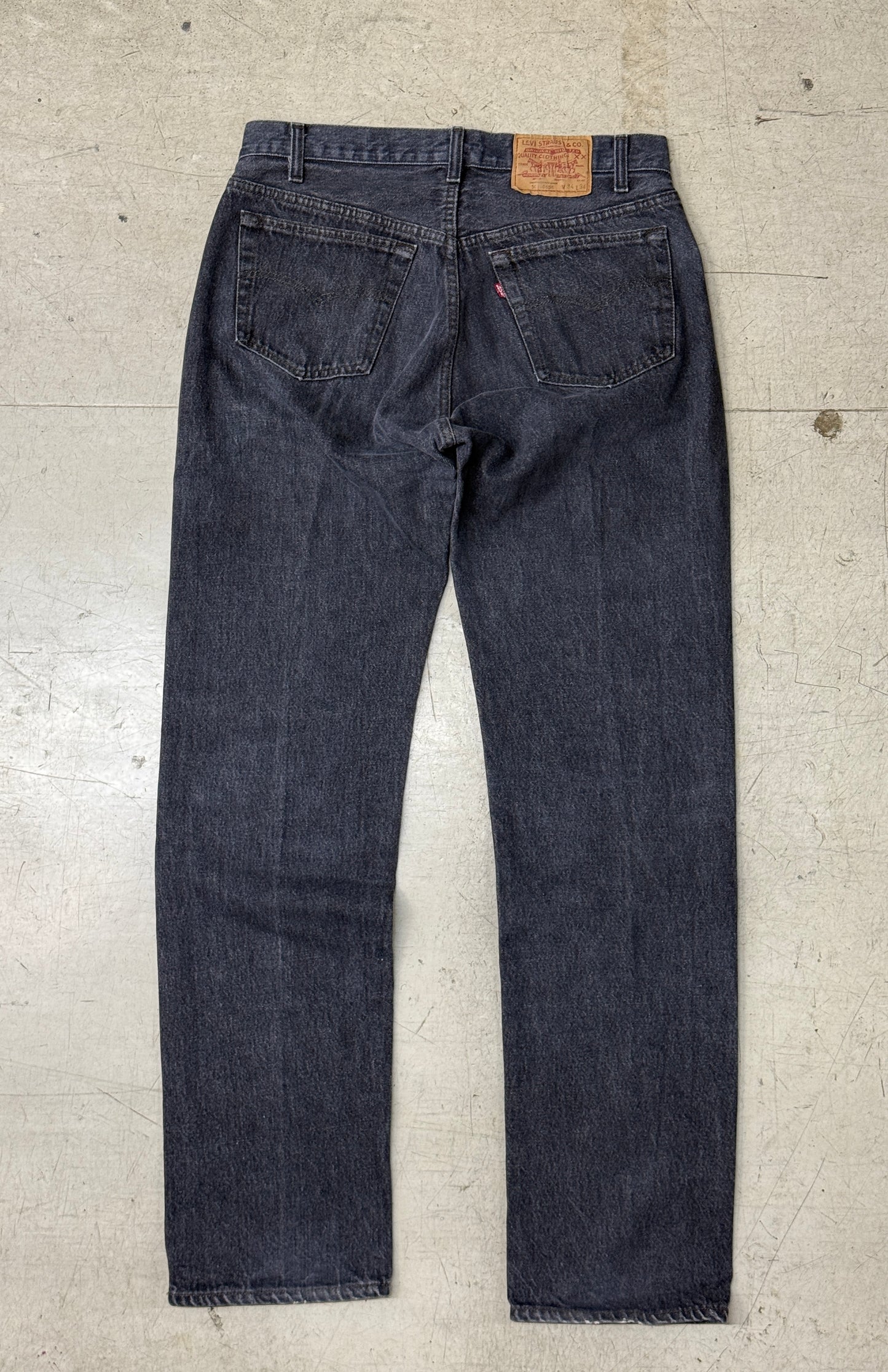 Levi's 501-0658 W34 L34 先染めブラック 1985年