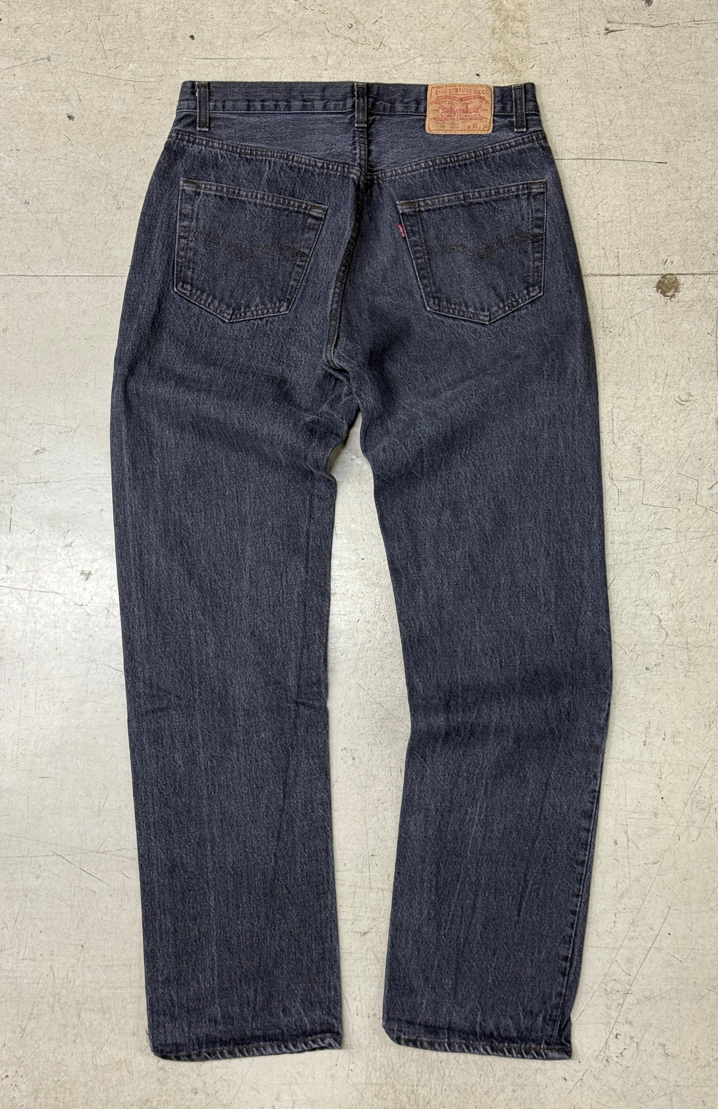 Levi's 501-0658 W34 L34 先染めブラック 1983年