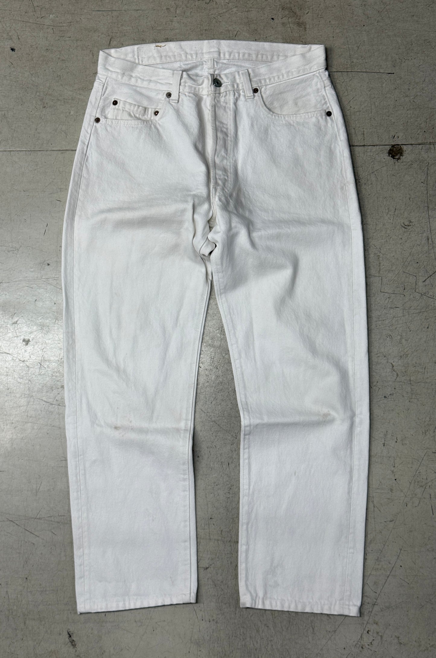 Levi's 501-0651 W34 L32 ホワイトジーンズ 1985年