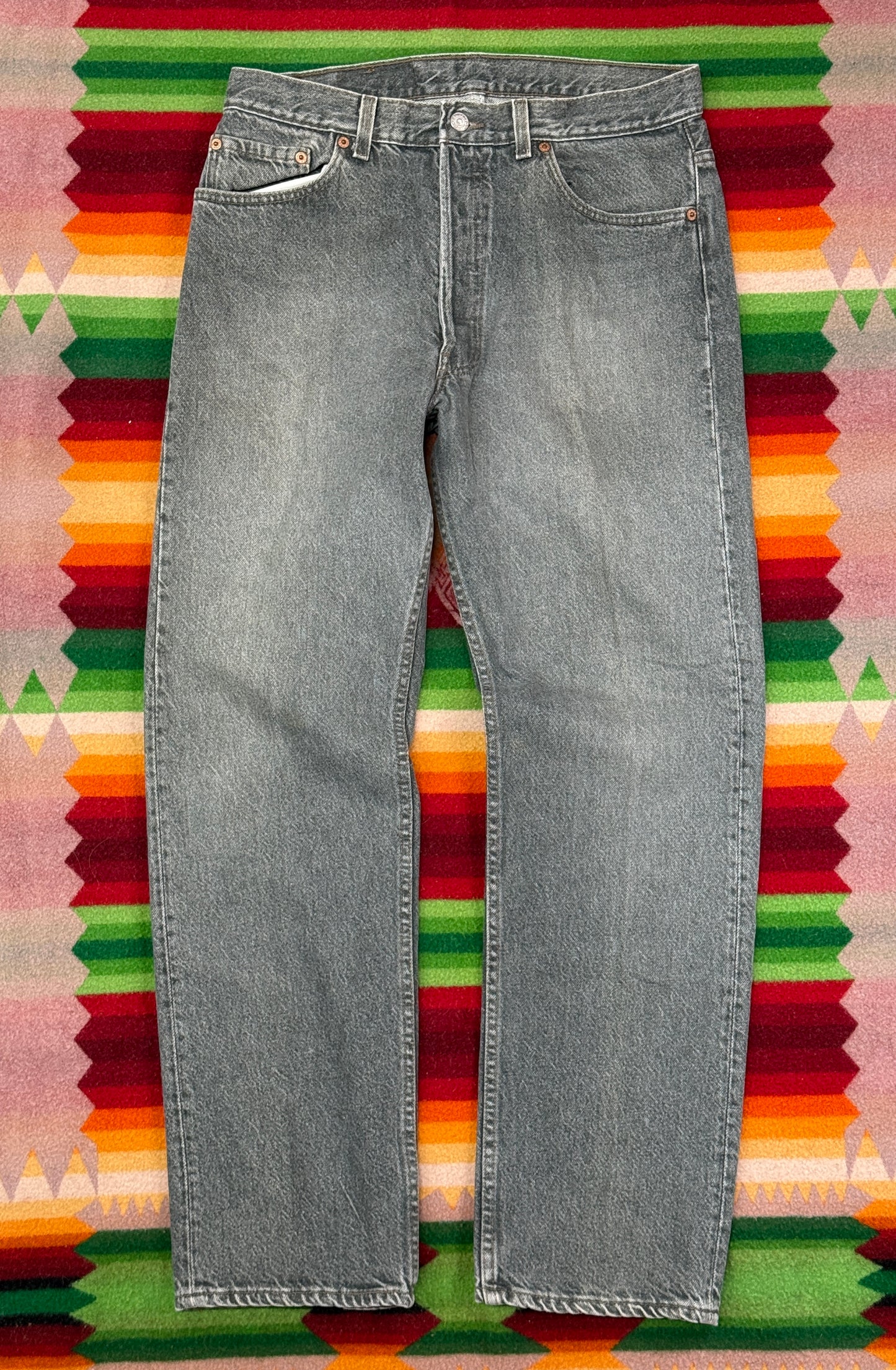 Levi's 501-1630 W34 L32 先染めブラック 1993年