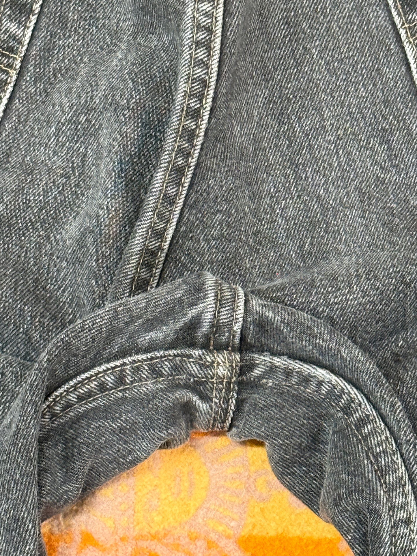 Levi's 501-0697 W36 L32 後染めブラック 1992年