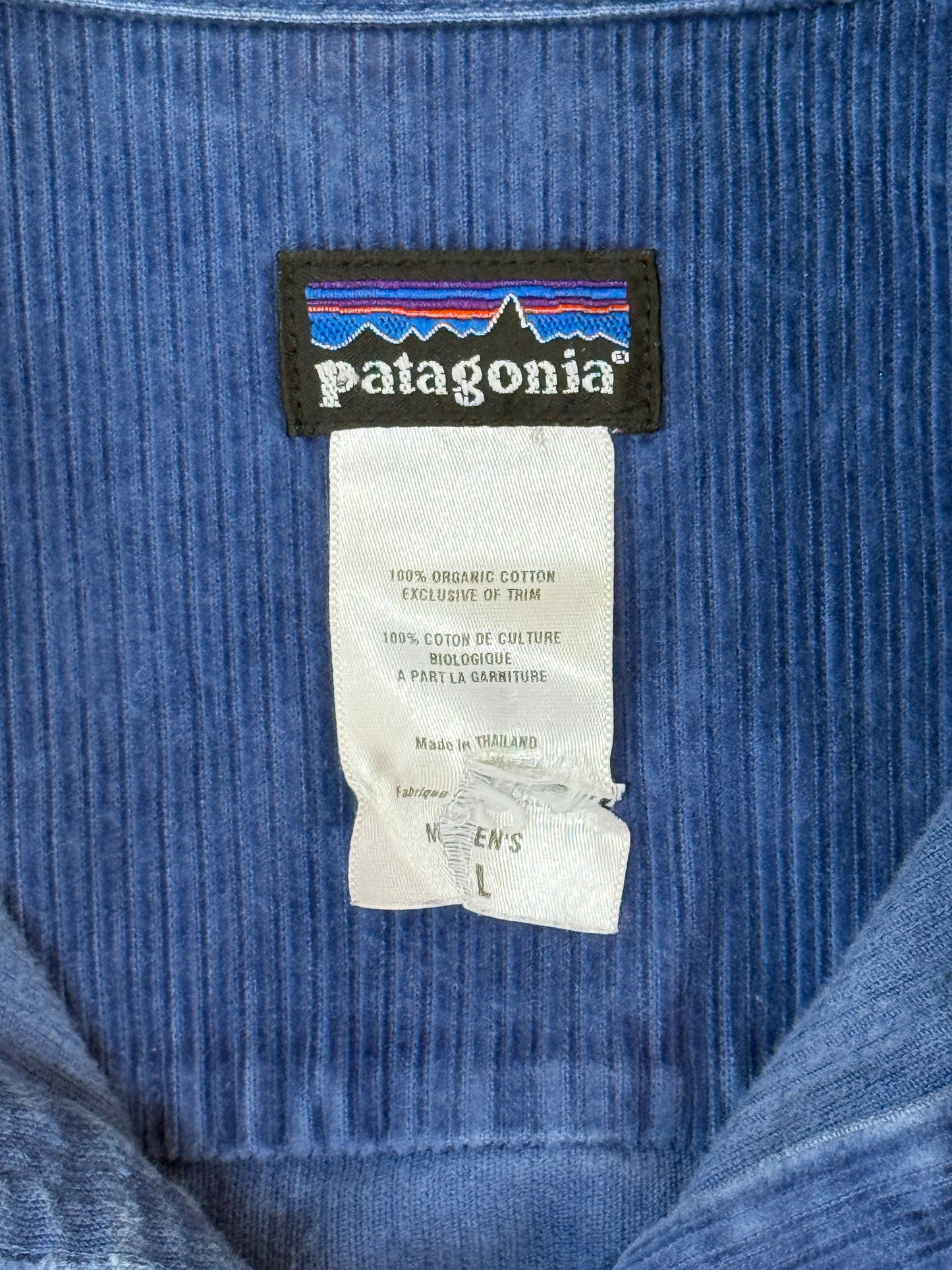 Patagonia リズムシリーズ コーデュロイシャツ・ジャケット Large 20795F6 2006年