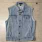 American Apparel Denim Vest Small 2010’s
