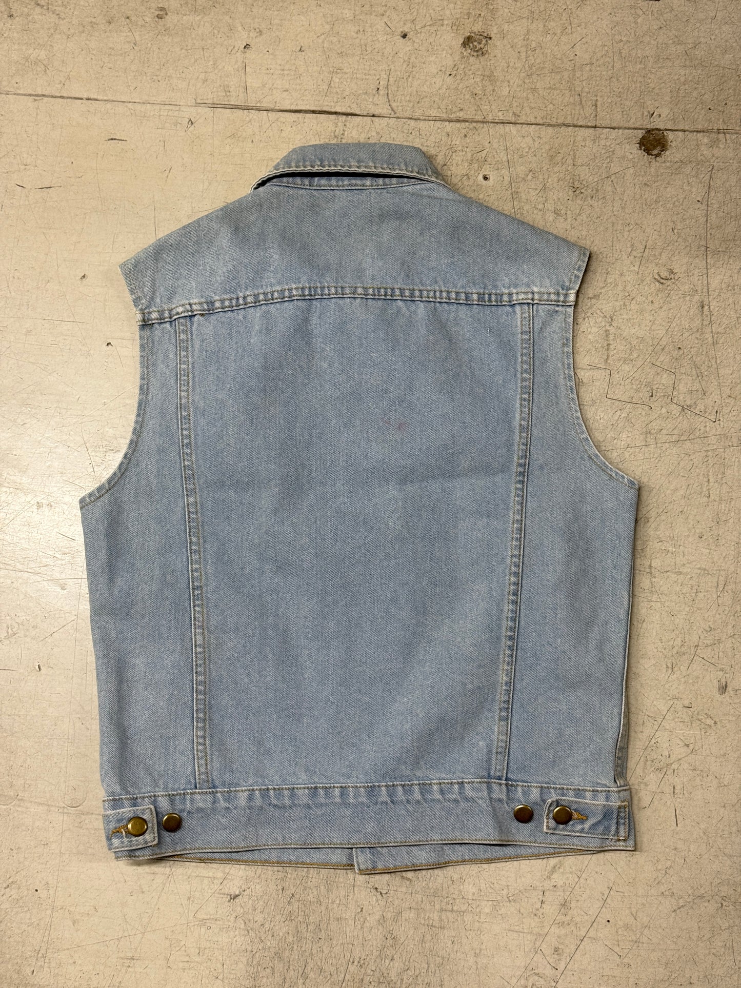 American Apparel Denim Vest Small 2010’s