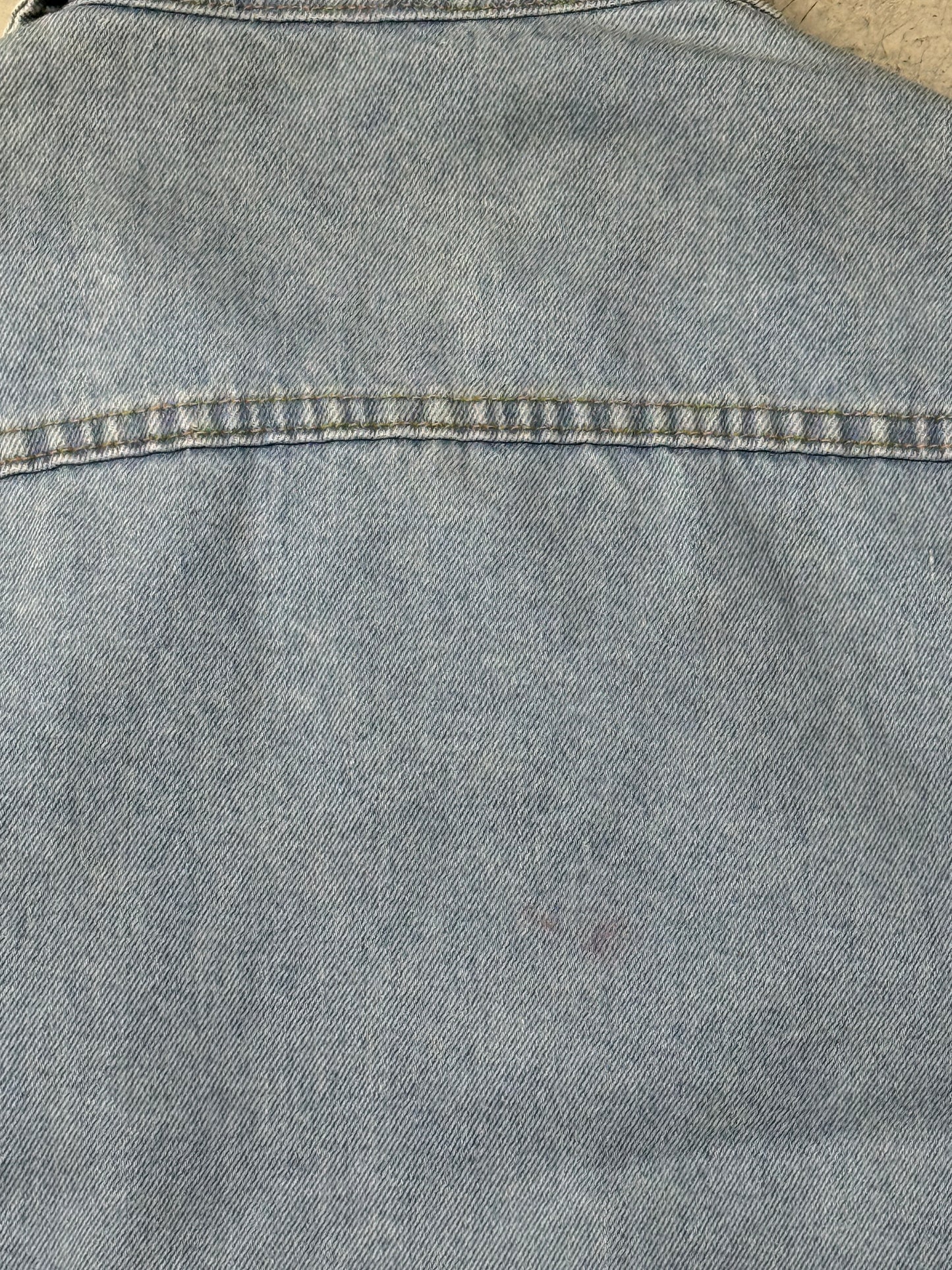 American Apparel Denim Vest Small 2010’s