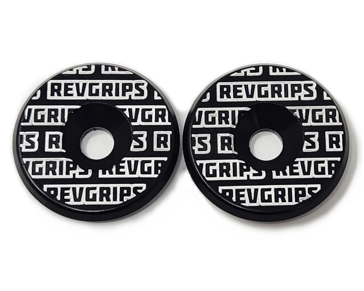 REV GRIPS アルミニウムバーエンド キャップセット (ペア)