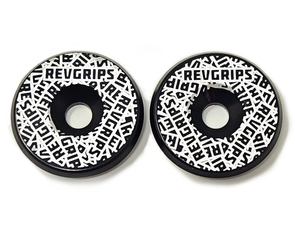 REV GRIPS アルミニウムバーエンド キャップセット (ペア)