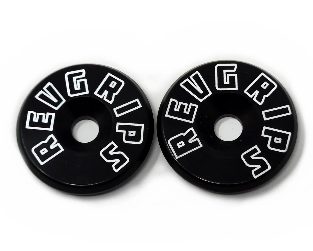 REV GRIPS アルミニウムバーエンド キャップセット (ペア)