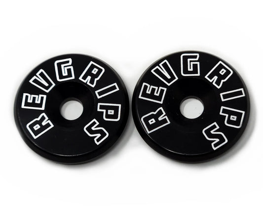 REV GRIPS アルミニウムバーエンド キャップセット (ペア)