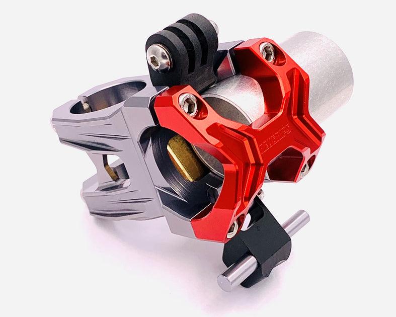 REV GRIPS 50mmサイレンサー付きステム・トレイルベル