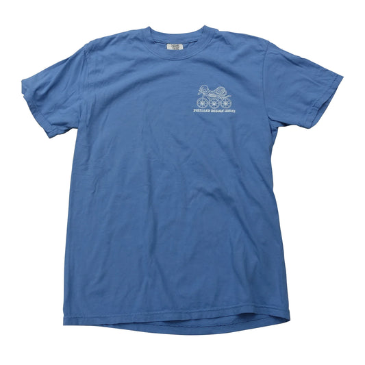 PDW 15周年記念Tシャツ- ブルーデニム
